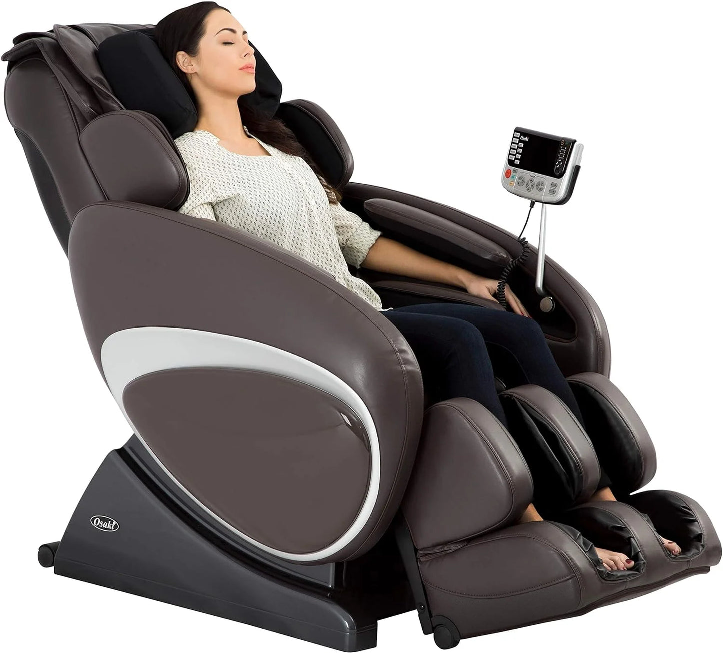 OS-4000 Massage Chair S-Track Full Body Massage Recliner Chair, Black