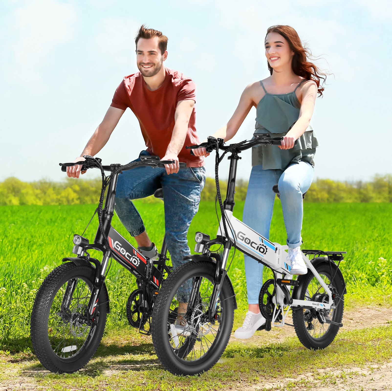 500W Folding Electric Bike, 20''*2.4" Commuter Bike, Aluminum Lightweight Electric Bicycle, Ebike 48V 7.8Ah Removable Lithium-Ion Battery, Urban Electric Bikes for Adults UL2849